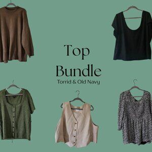 Top Bundle - Torrid and Old Navy